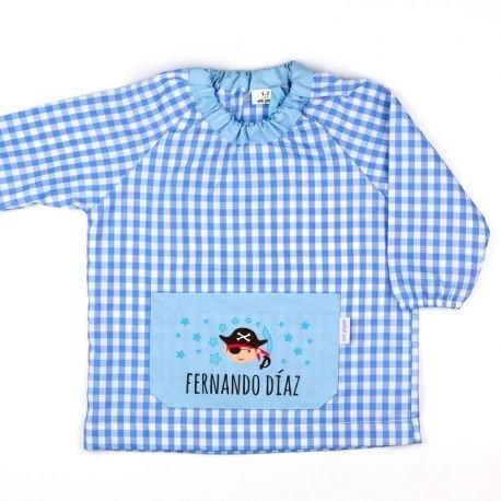 Babi Guardería Cuello sueter Personalizado Mi Pipo Pirata - Nanetes #