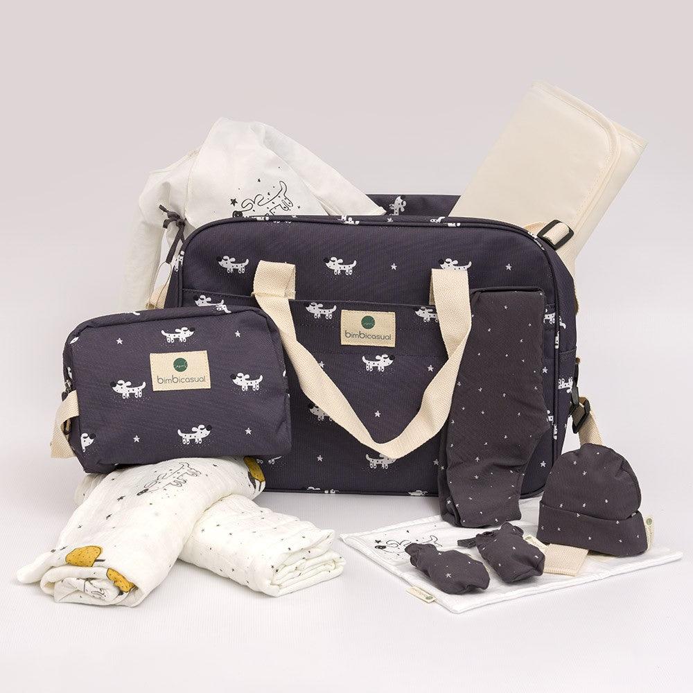Pack Regalo Maternidad Premium Completo Primera Puesta Perrito Guau - Nanetes #