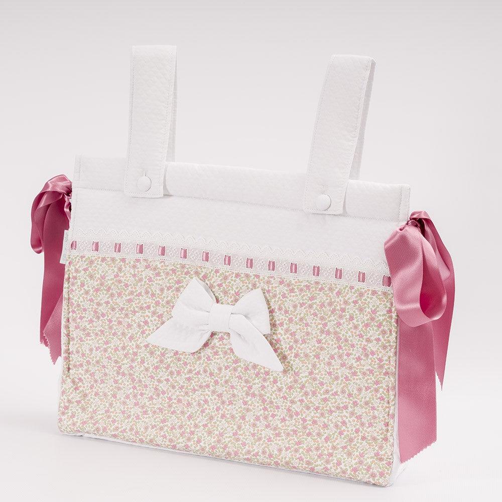 Bolso Talega Clásico Personalizado Florecitas Maquillaje Bebiti by Nanetes - Nanetes #