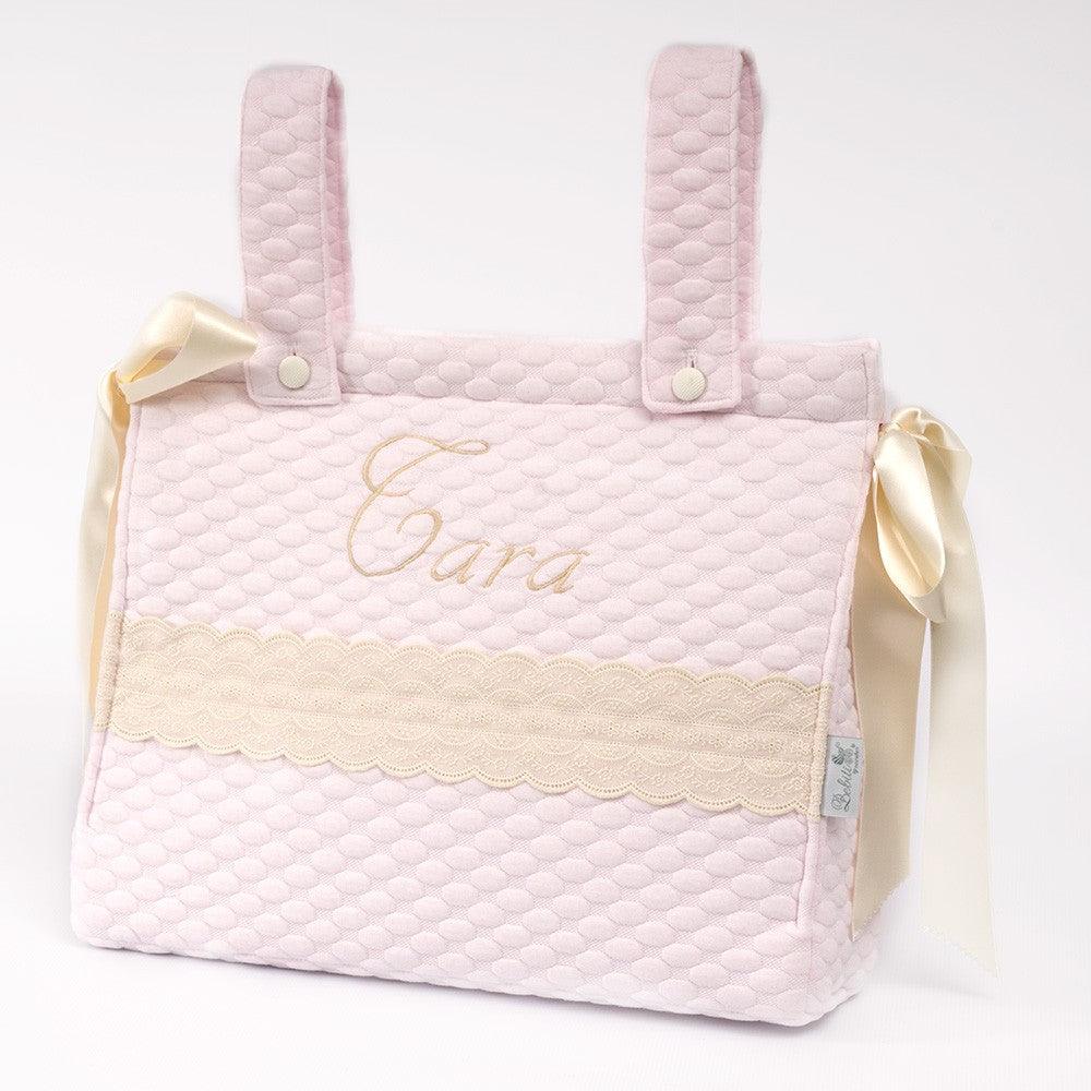 Bolso Talega Clásico Personalizado 768 rosa Bebiti by Nanetes - Nanetes #