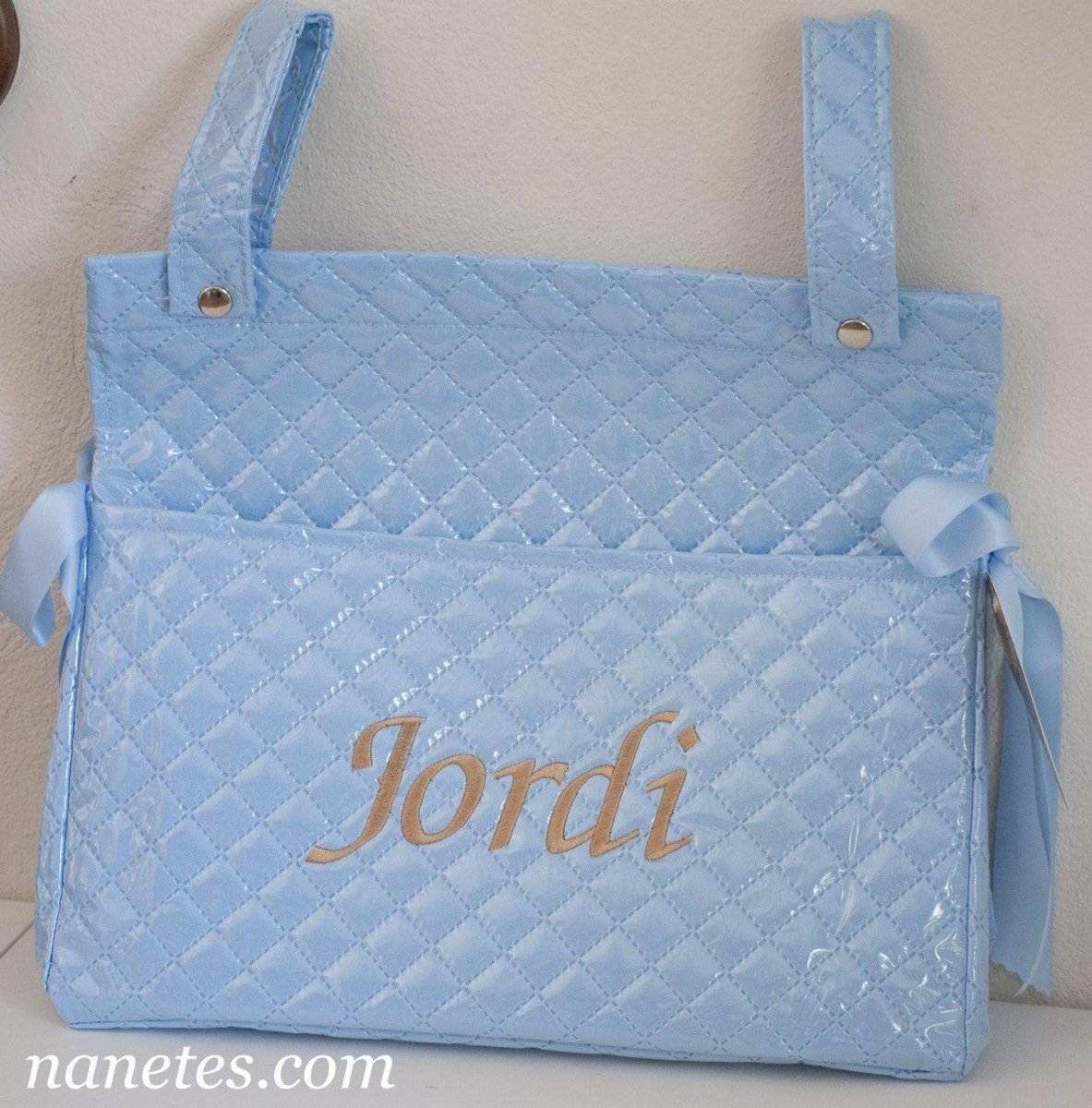 Bolso Talega Personalizado Carro Bebé Nanetes Plastificada - Nanetes