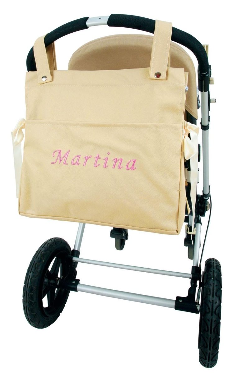 Bolso Talega Polipiel Personalizada Carro Bebé Nanetes