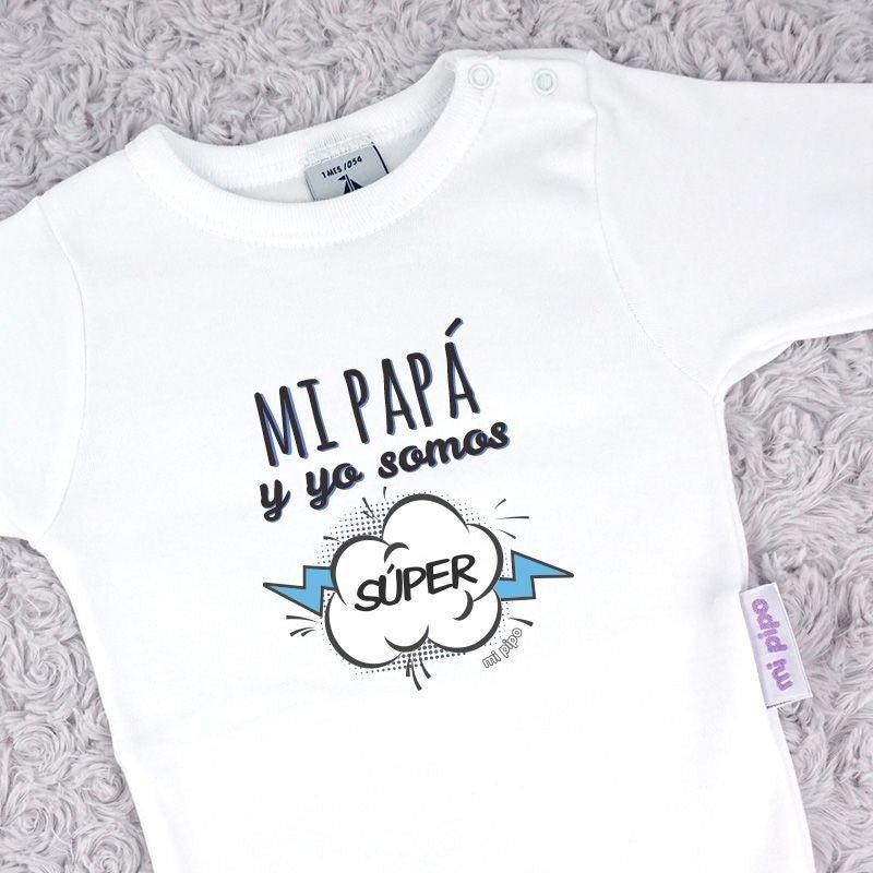 Body Bebé Mi Papa Y Yo Super - Nanetes #