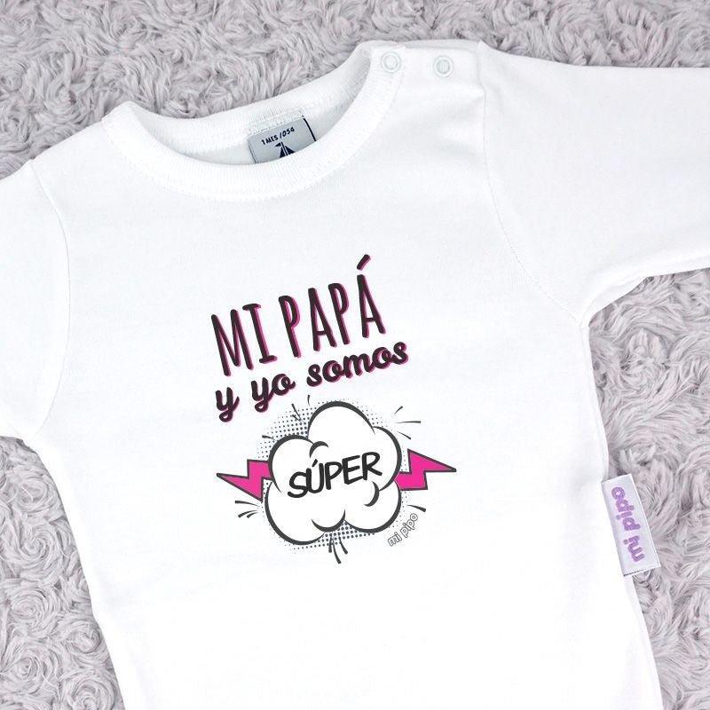 Body Bebé Mi Papa Y Yo Super - Nanetes #