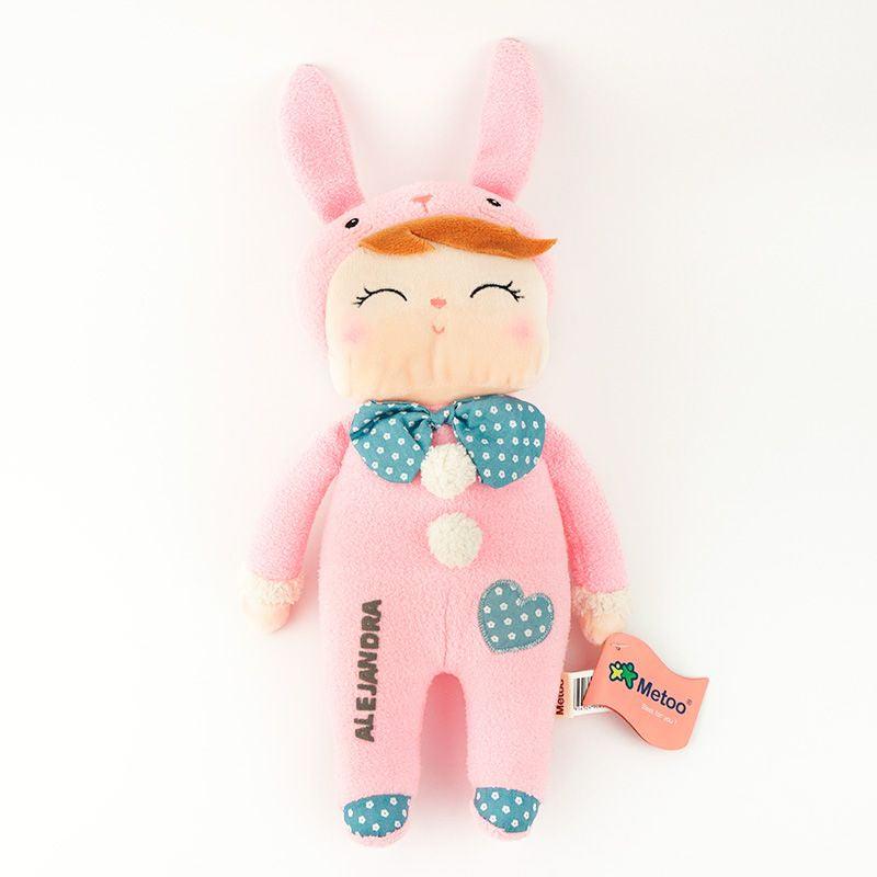 Muñeca Personalizada Metoo Conejita Rosa Mi Pipo - Nanetes #