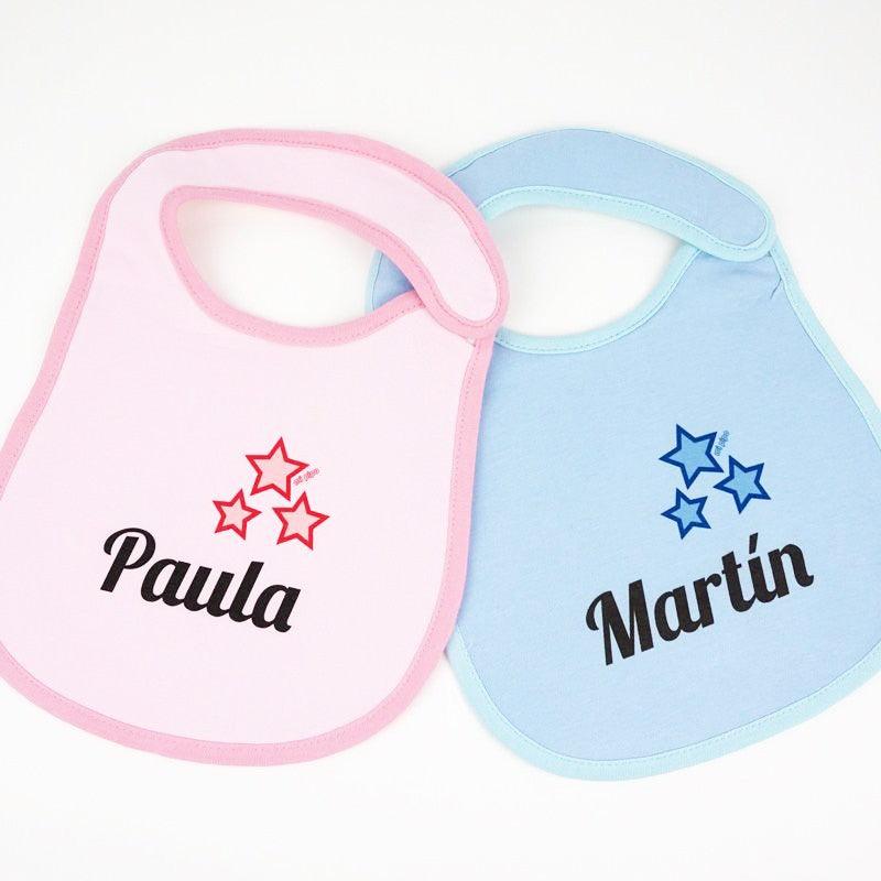 BABERO PERSONALIZADO 3 ESTRELLAS - Nanetes #
