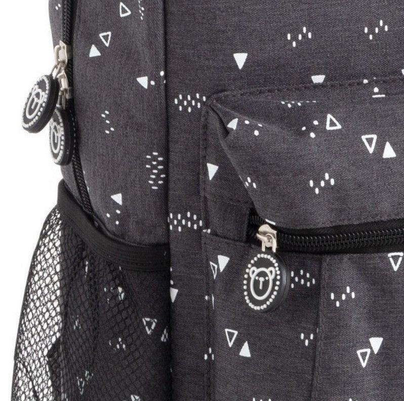 Bolso Mochila Carro Maternidad Triándulos Pirulos - Nanetes #