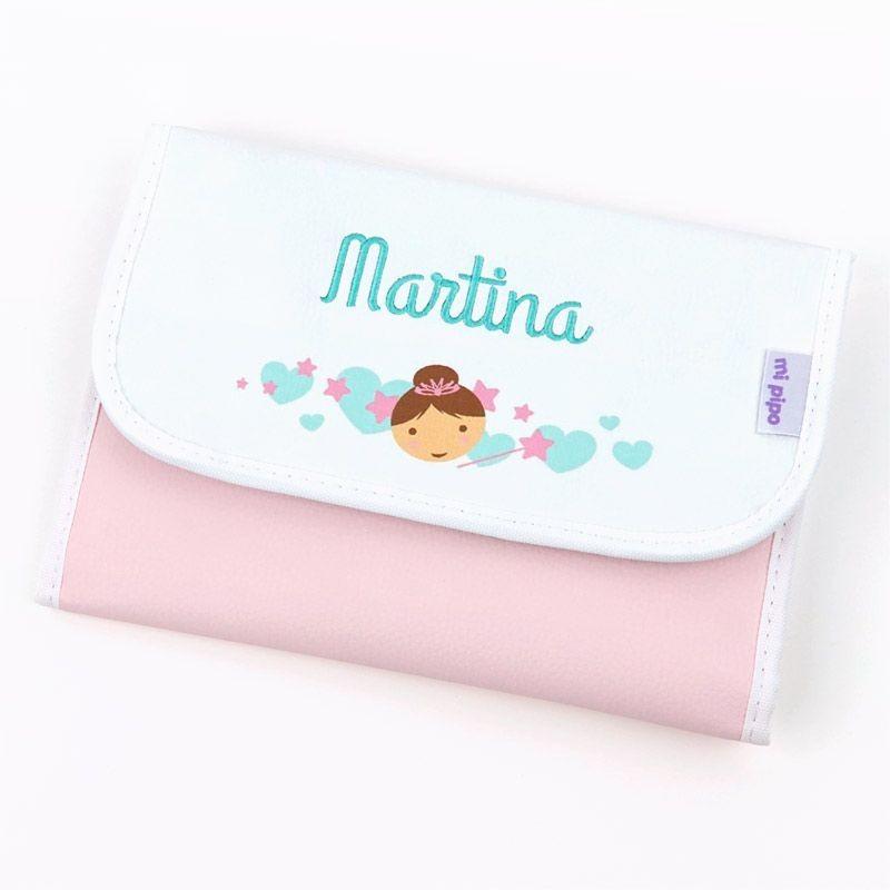 Portadocumentos Bebé Personalizado Mi Pipo Hada Polipiel - Nanetes #