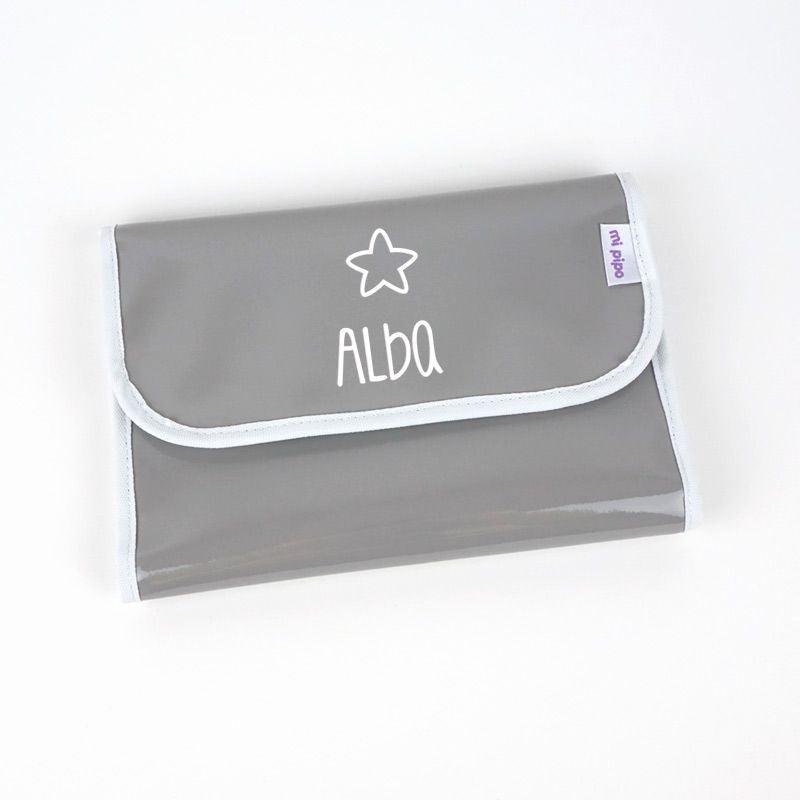 Portadocumentos Bebé Personalizado Mi Pipo Charol Estrella - Nanetes #