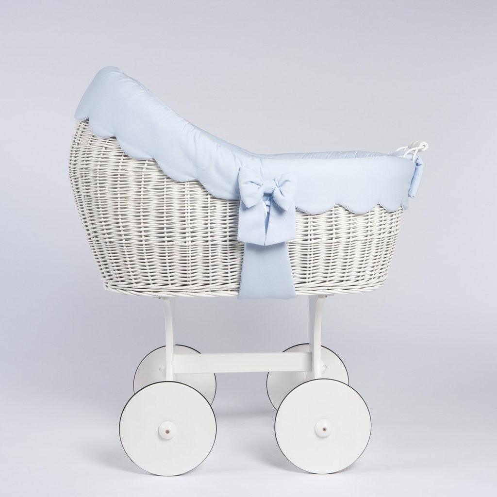 Moises De Mimbre Dulce Celeste Abc Baby - Nanetes #