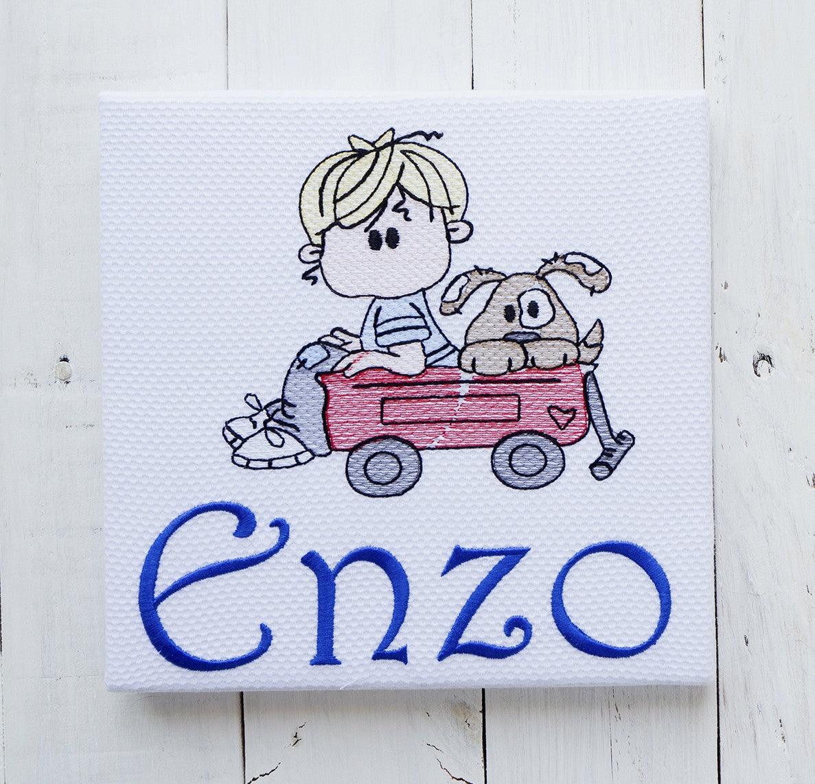 Cuadro Lienzo Personalizado Carrito - Nanetes #