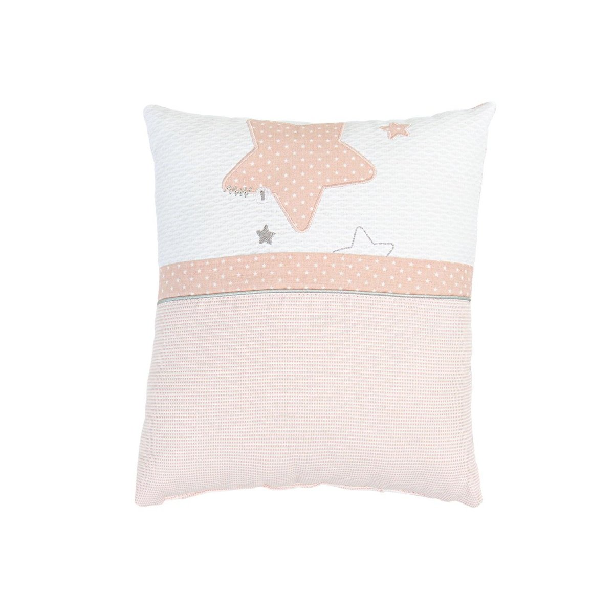 Cojín Decoración Infantil Luna Rosa - Nanetes