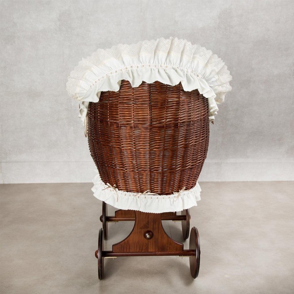 Moisés de Mimbre Bebé ABC Baby Winsord Beige - Nanetes #