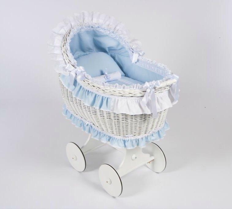 Moisés Bebe Mimbre Bebé ABC Baby Winsord - Nanetes #