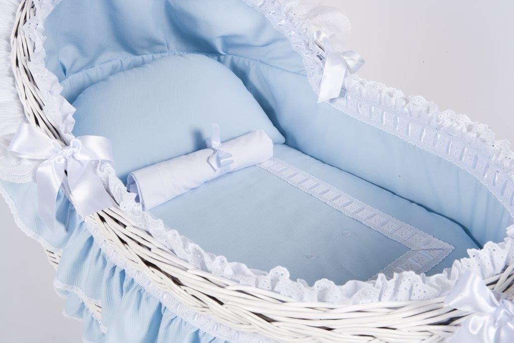 Moisés Bebe Mimbre Bebé ABC Baby Winsord - Nanetes #