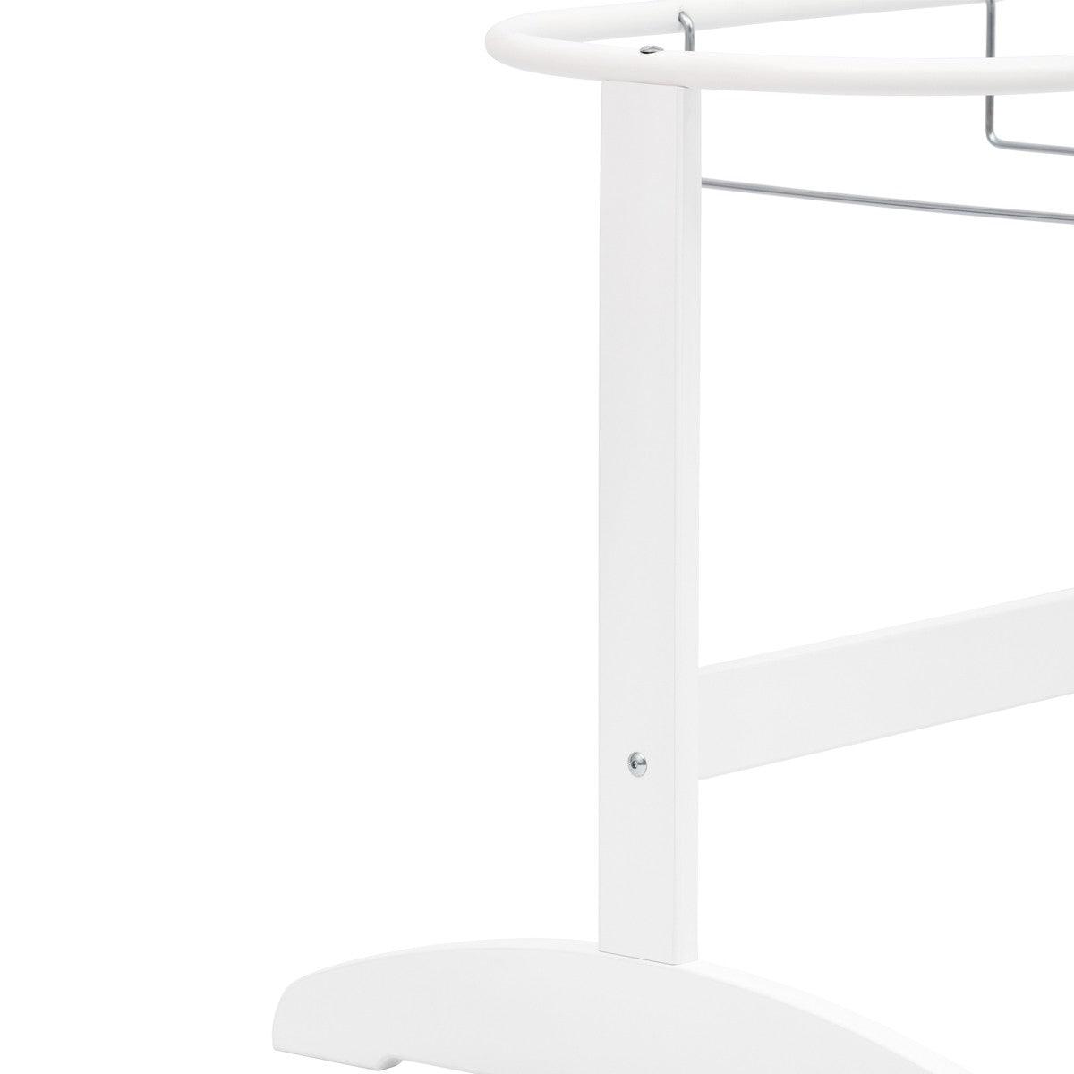 Patas Porta Capazo Bebé Madera Blanca Cambrass - Nanetes #