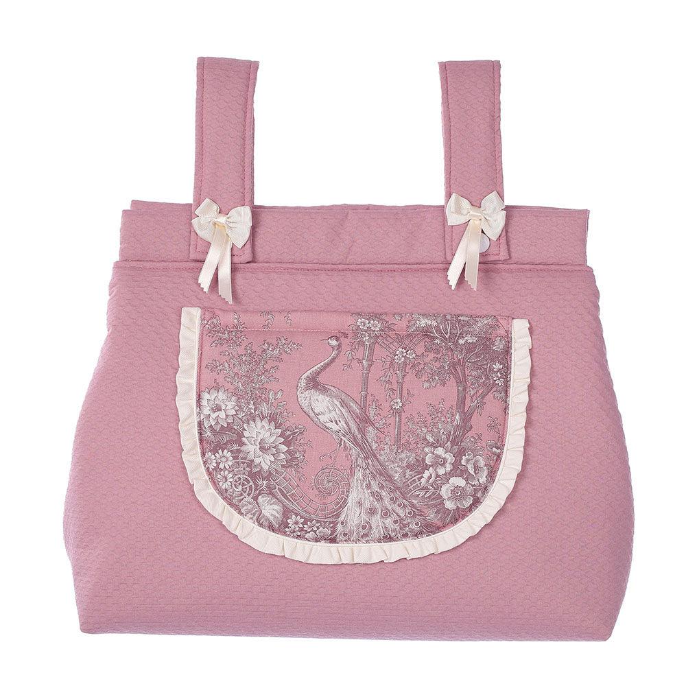Bolso Canasto Carro Bebe Maquillaje Pavo Real Bebiti Nanetes - Nanetes #