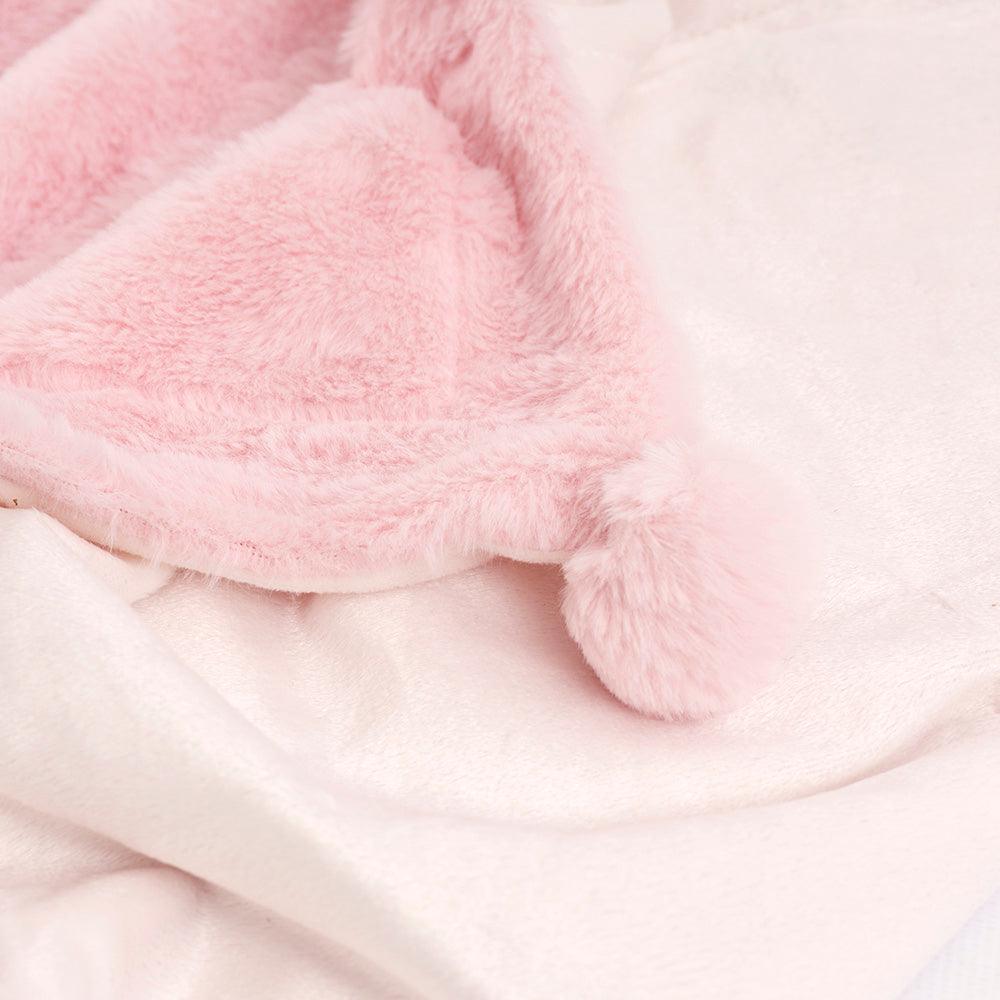 Manta Bebé Personalizada Invierno Pompon - Nanetes #