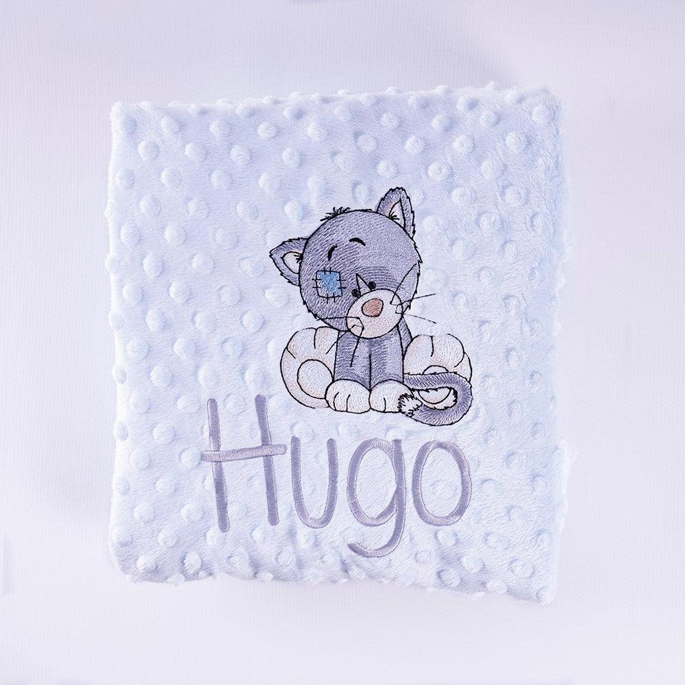 Manta Personalizada Bebé Gato Old Toy Nanetes - Nanetes