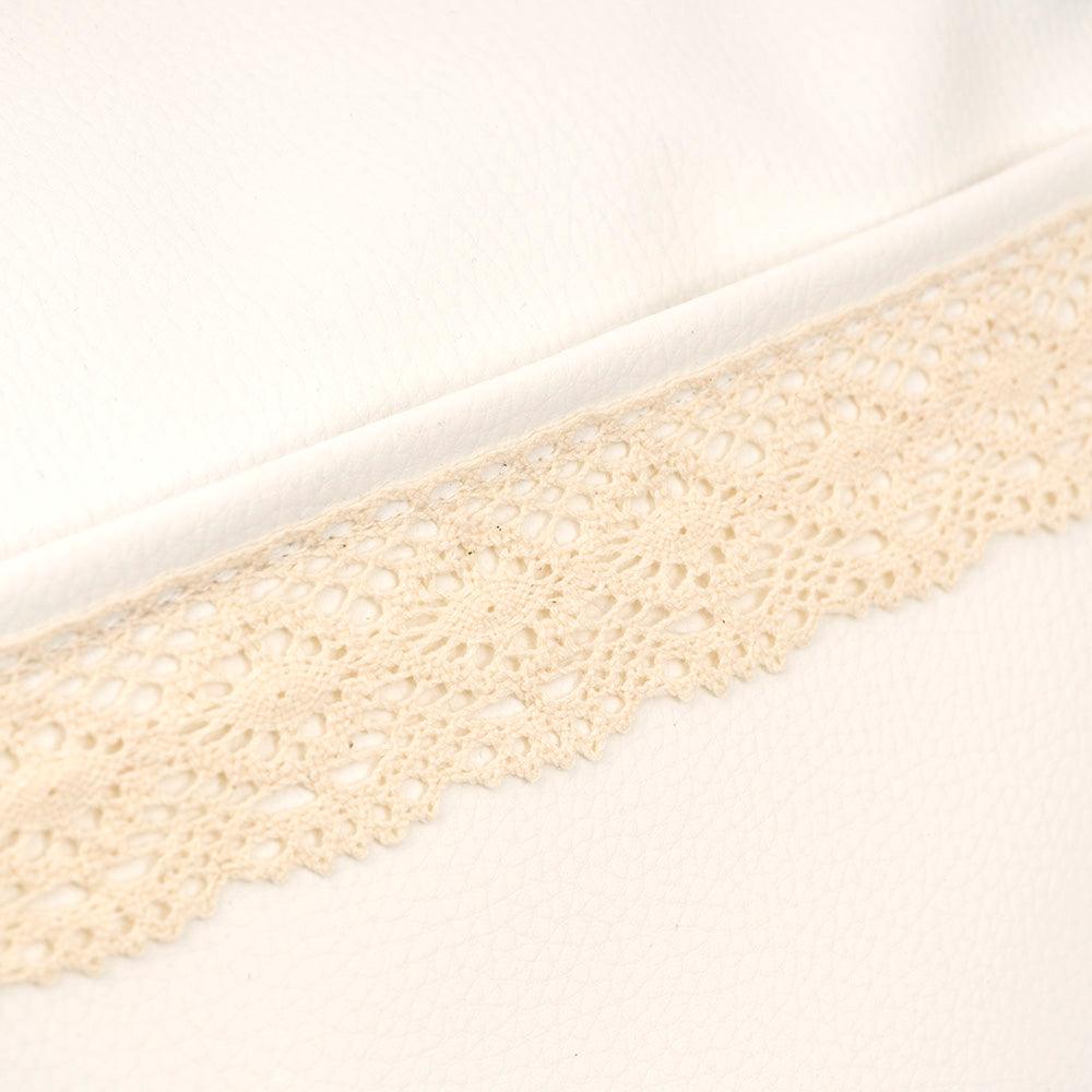 Bolso Panera Carro Bebé Penélope Puntilla Blanco - Nanetes #