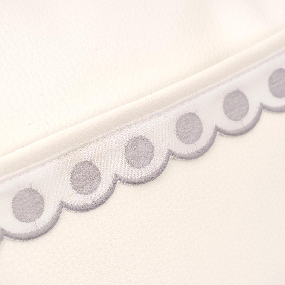 Bolso Panera Carro Bebé Marsella Blanco/Gris - Nanetes #