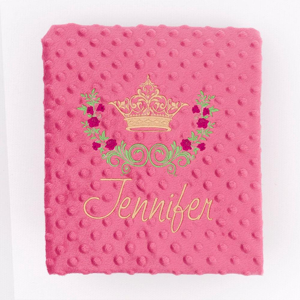 Manta Bebé corona dorada Nanetes - Nanetes #