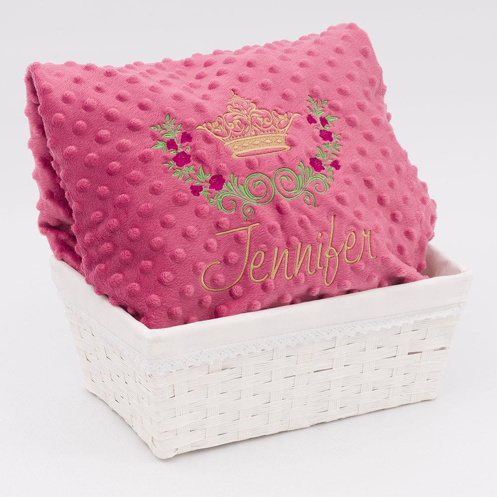 Manta Bebé corona dorada Nanetes - Nanetes #