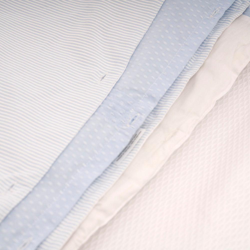 Colcha con saco capazo 3 usos Venecia Celeste Bimbi Class - Nanetes #