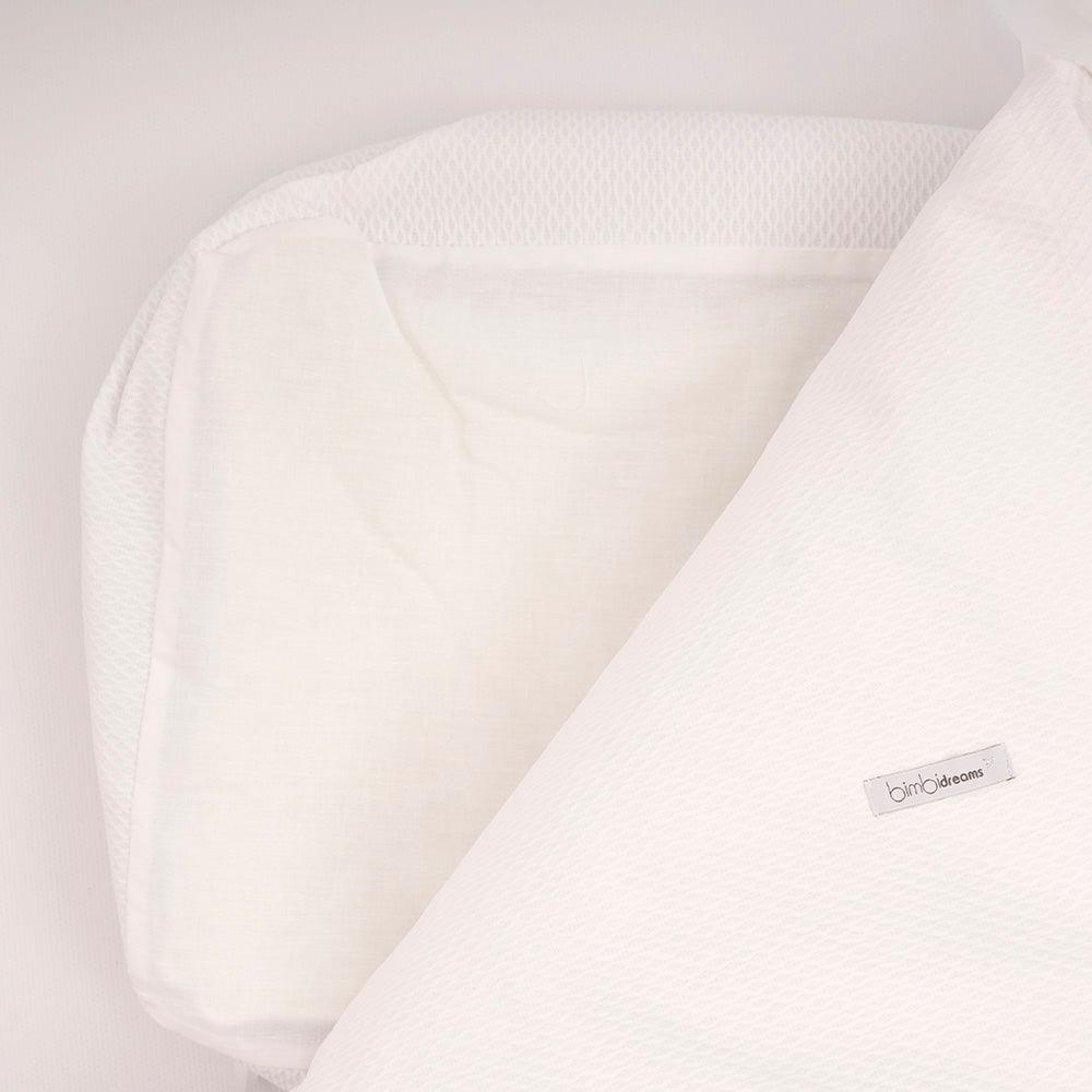 Colcha con saco capazo 3 usos Toscana Blanco Bimbi Class - Nanetes #