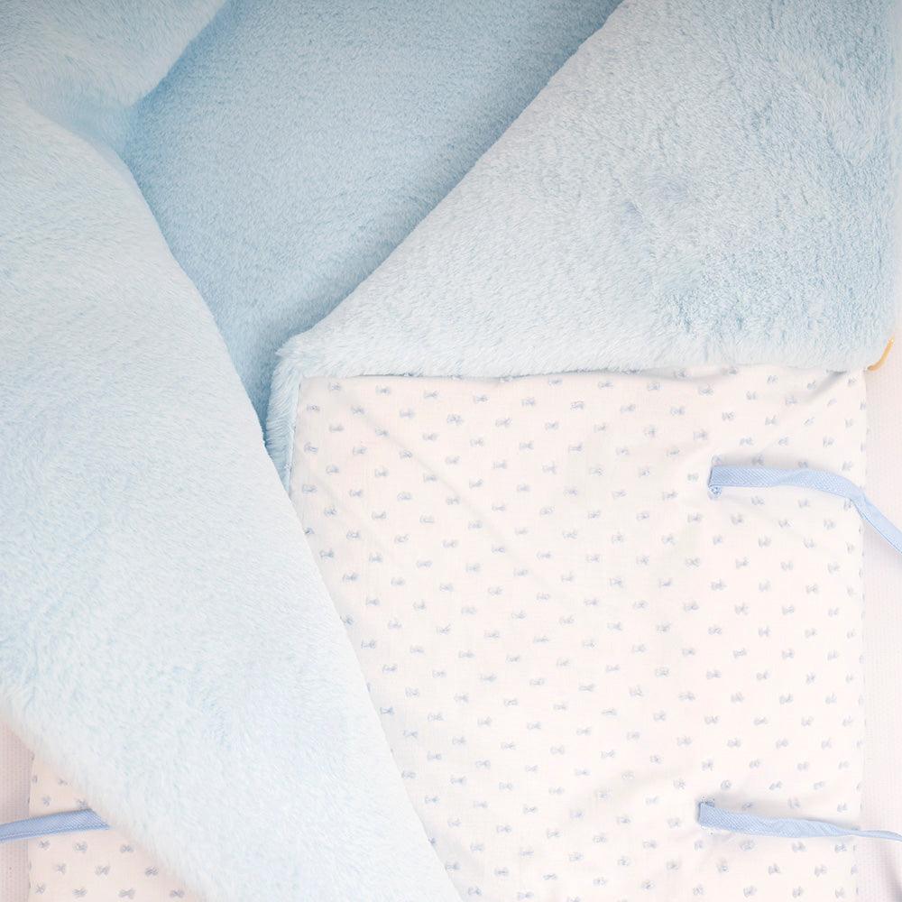 Saco Nana Invierno Bebe Polar 752 PLumeti Celeste Bebiti by Nanetes - Nanetes #