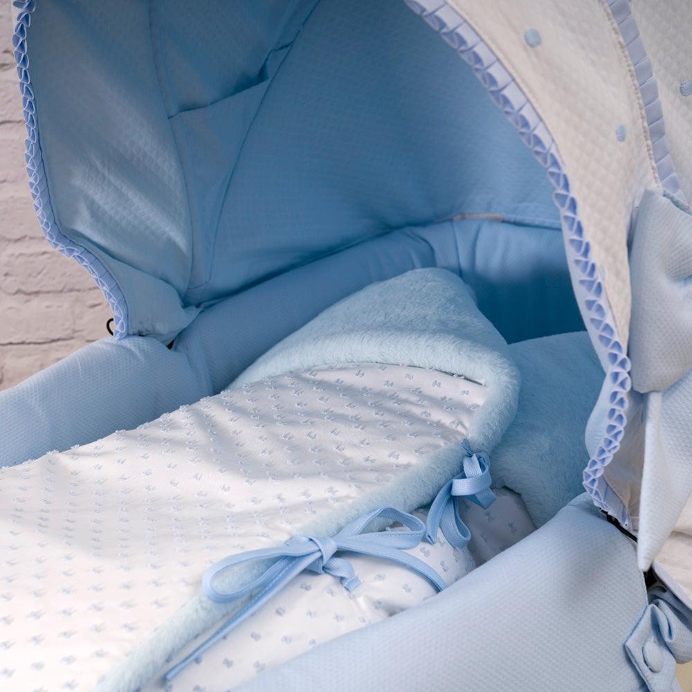 Saco Nana Invierno Bebe Polar 752 PLumeti Celeste Bebiti by Nanetes - Nanetes #