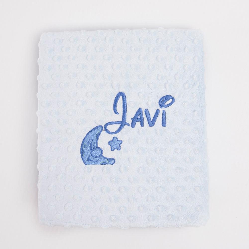 Manta Personalizada Bebé Luna Estrella Nanetes - Nanetes #