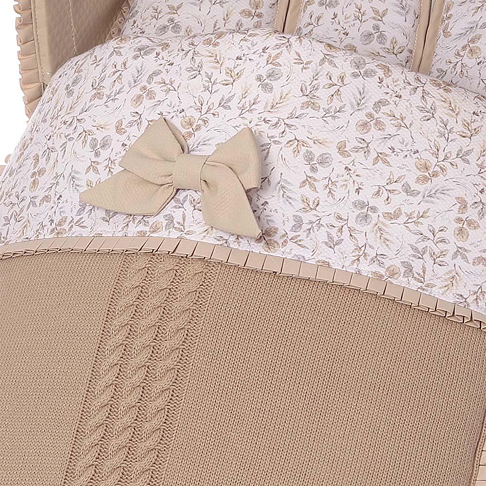 Saco Silla Invierno Punto Tricot Camel Bebiti Nanetes - Nanetes #