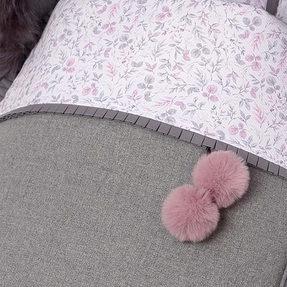 Saco Silla Invierno 205 Rosa Gris Bebiti Nanetes - Nanetes #