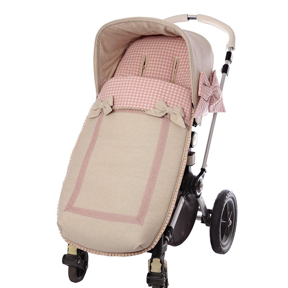 Saco Silla Invierno Paño y Vichy Maquillaje Bebiti Nanetes - Nanetes #