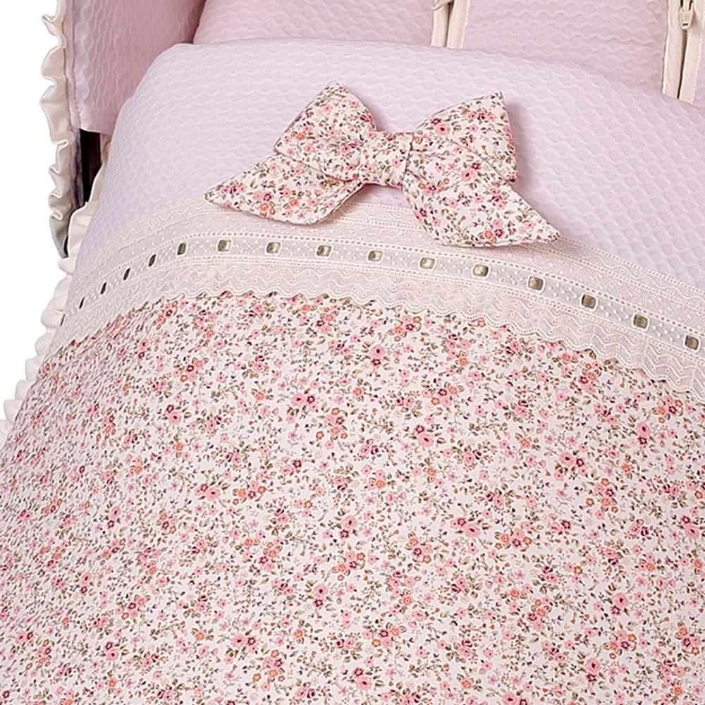 Saco para Silla de Paseo 184 Flores Bebiti Nanetes - Nanetes #