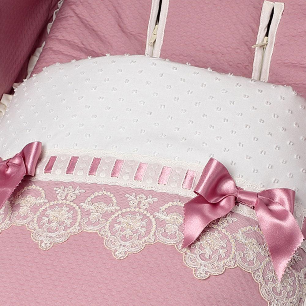 Saco Silla de Paseo Maquillaje Puntilla Tul Bebiti Nanetes - Nanetes #