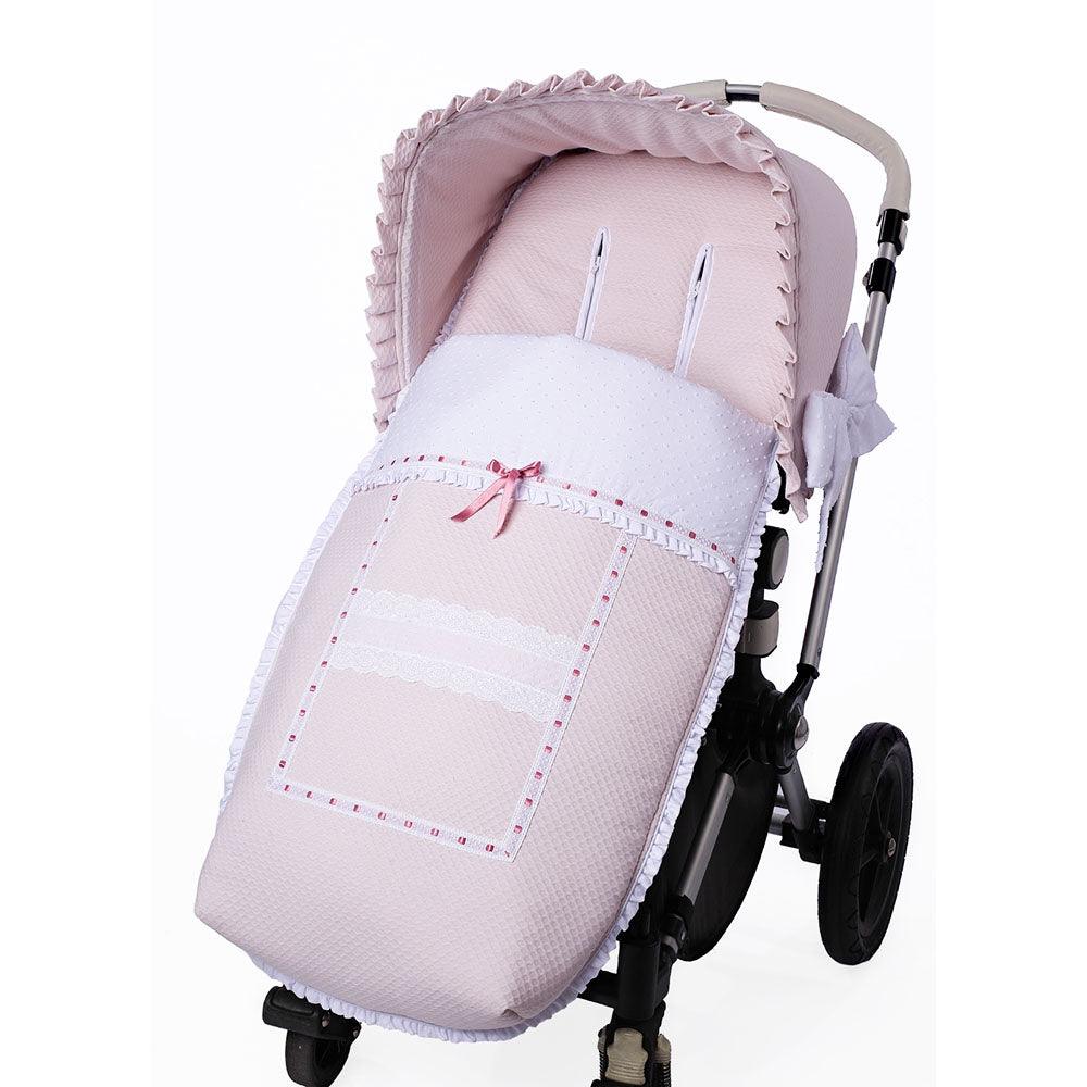 Saco Silla de Paseo Rosa Empolvado U Bebiti Nanetes - Nanetes #