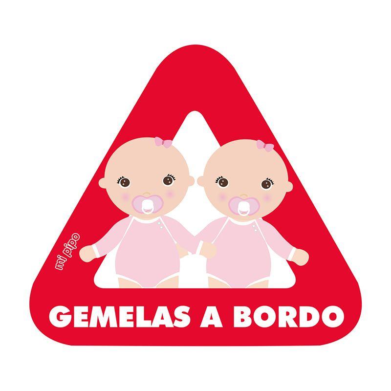 Pegatina Bebé a Bordo Personalizada Mi Pipo Bebé Niño-Bebé Niña - Nanetes #