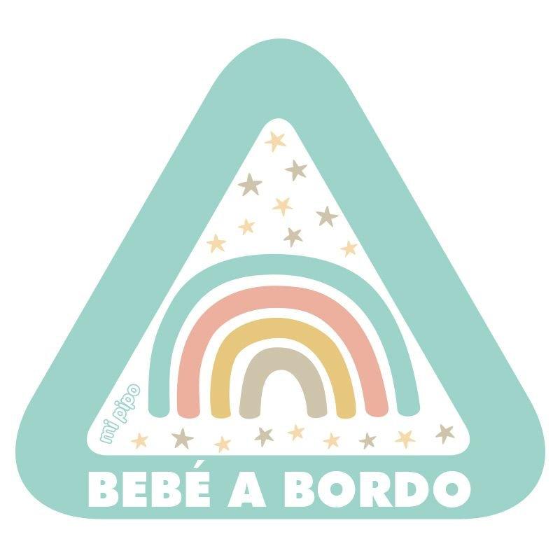 Bebé a Bordo Arco Iris Mi Pipo - Nanetes #