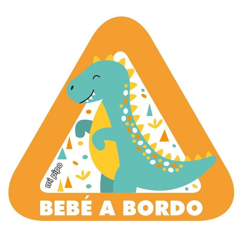 Bebé a Bordo Dino Mi Pipo - Nanetes #
