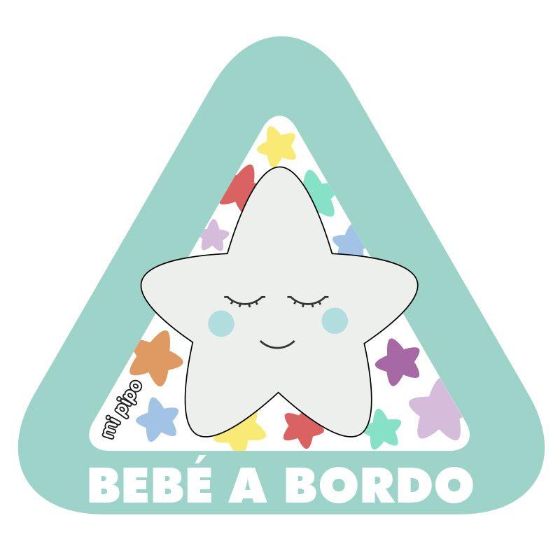 Bebé a Bordo Estrella Mi Pipo - Nanetes #