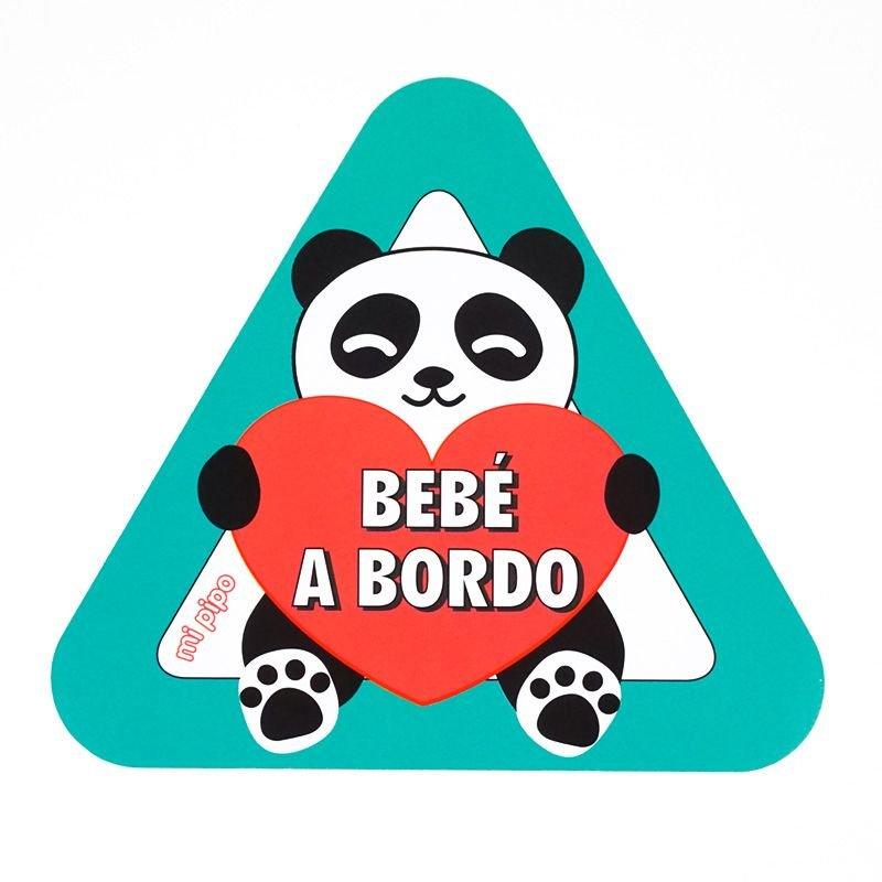 Bebé a Bordo Panda Mi Pipo - Nanetes #