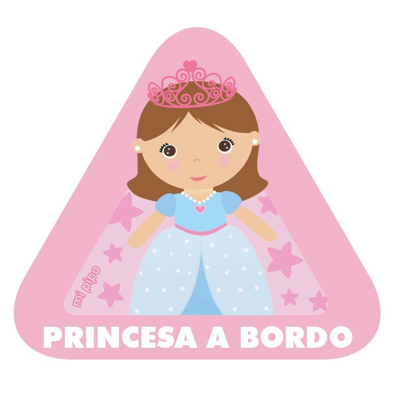 Bebé a Bordo Princesa Mi Pipo - Nanetes #