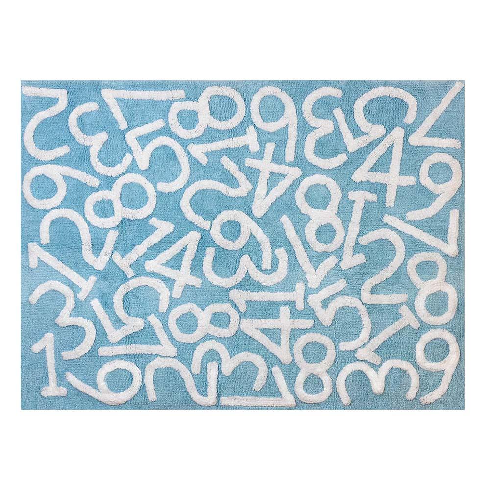 Alfombra Infantil numeros azul Aratextil - Nanetes #