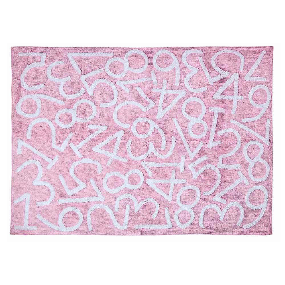 Alfombra Infantil numeros rosa Aratextil - Nanetes #
