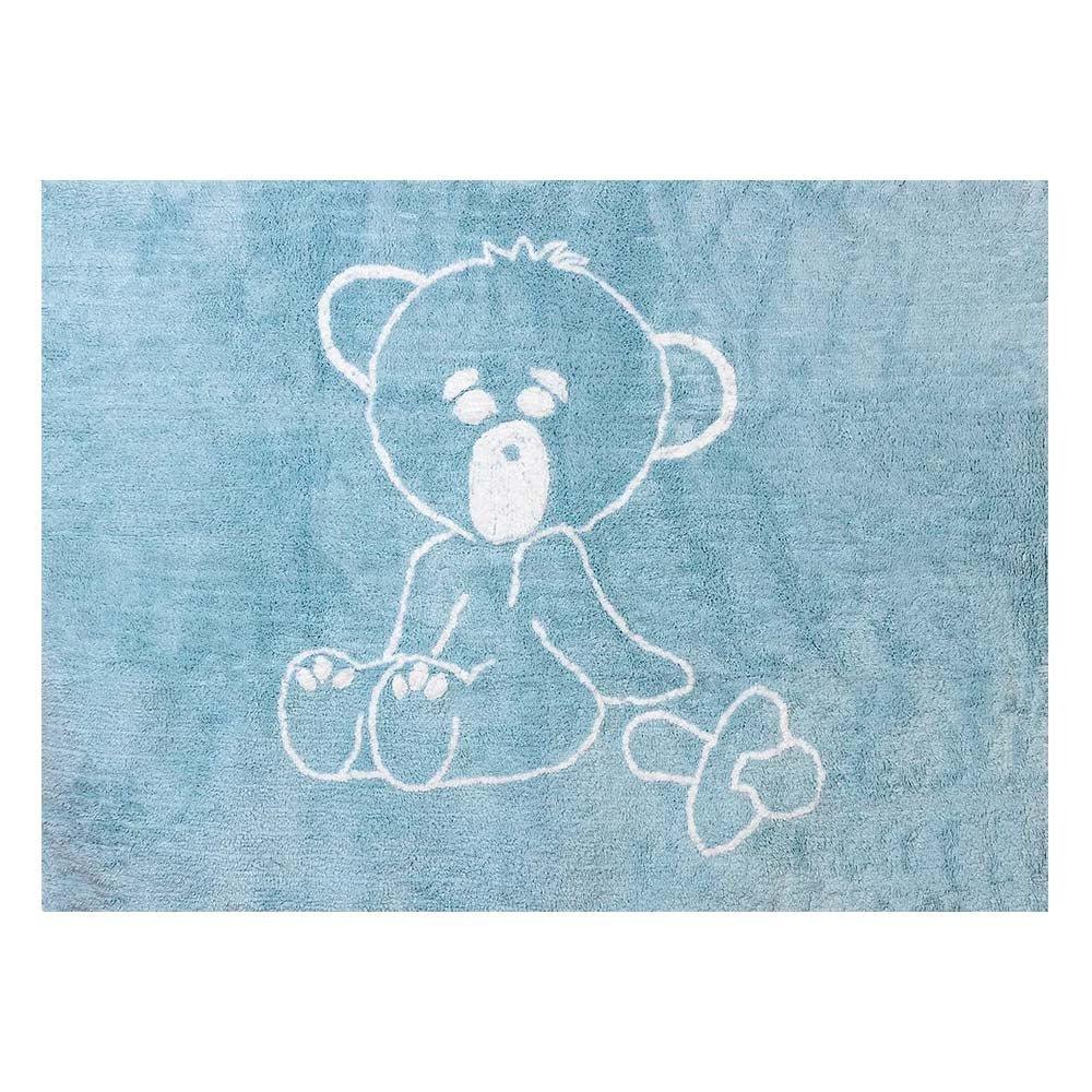 Alfombra Habitación Bebé Oso Celeste - Nanetes #