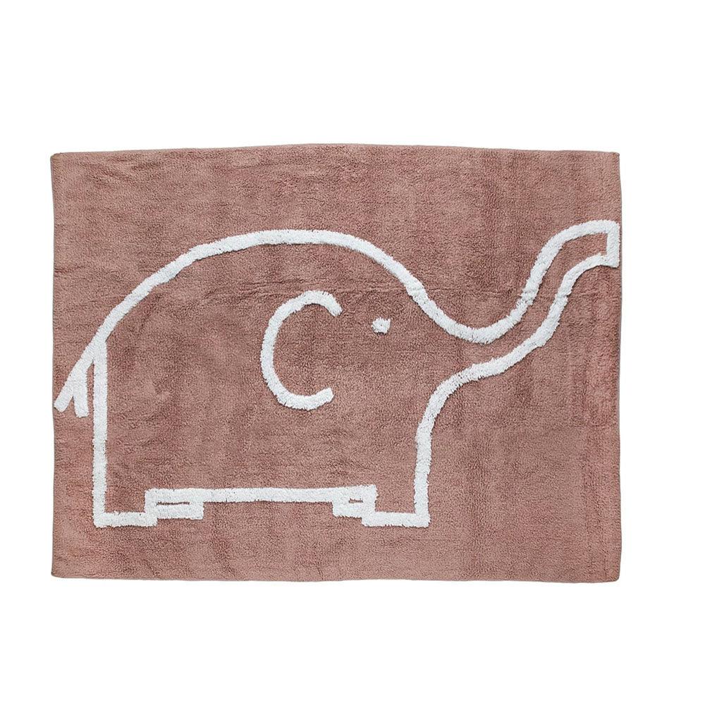 Alfombra Infantil Lavable Elefante Topo - Nanetes #