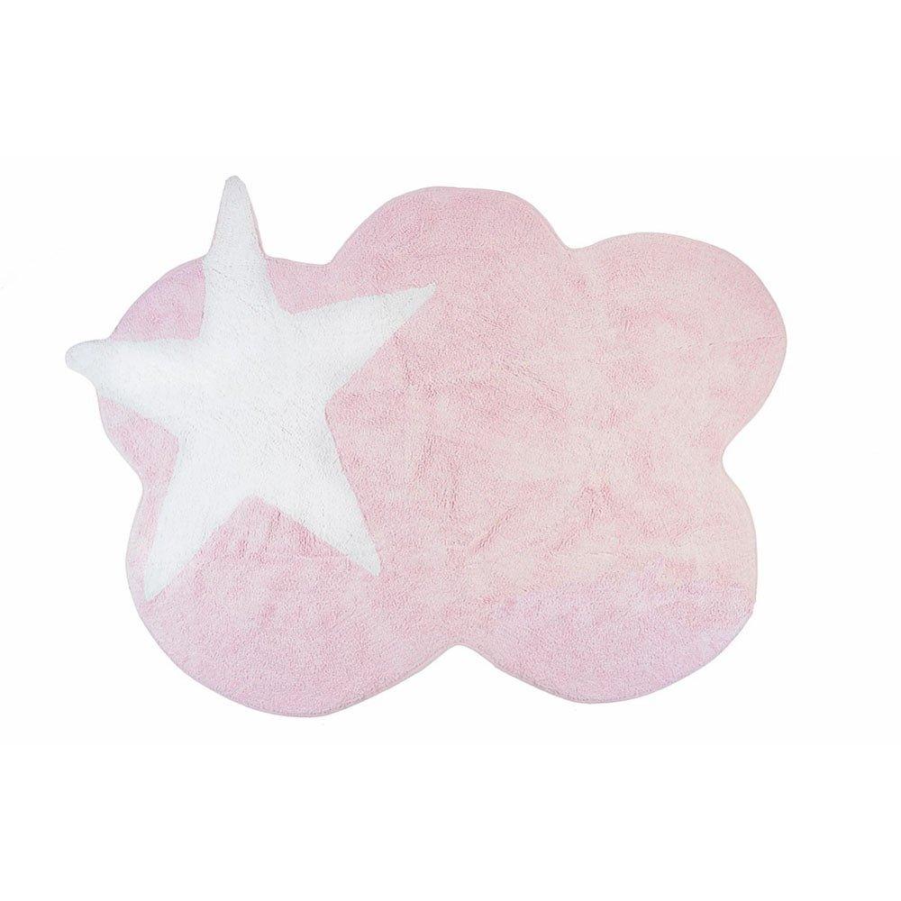 Alfombra Dormitorio Infantil Mimosa Rosa - Nanetes #
