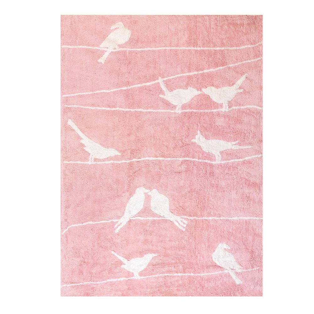 Alfombra Niños Palomas rosa - Nanetes #